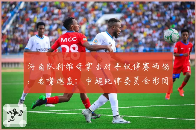 河南队科维奇掌击对手仅停赛两场,名嘴炮轰:中超纪律委员会形同虚设